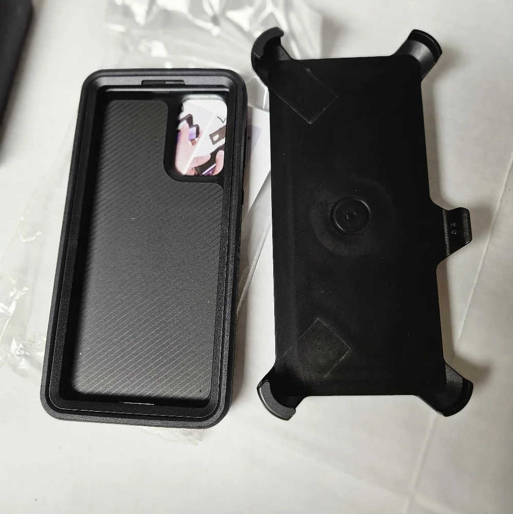 Black Phone Case with Belt‎ Clip Samsung A73